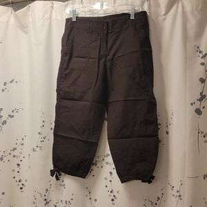 Women's Casual Brown Crops